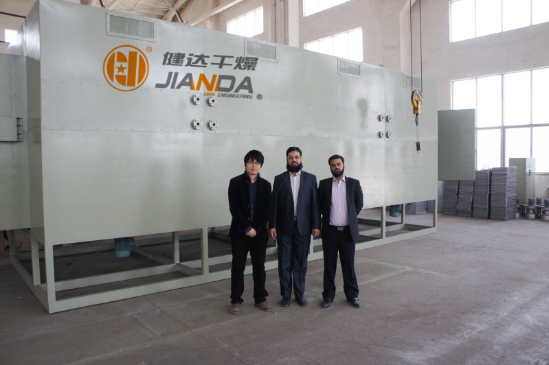 土豆片专用多层带式干燥机